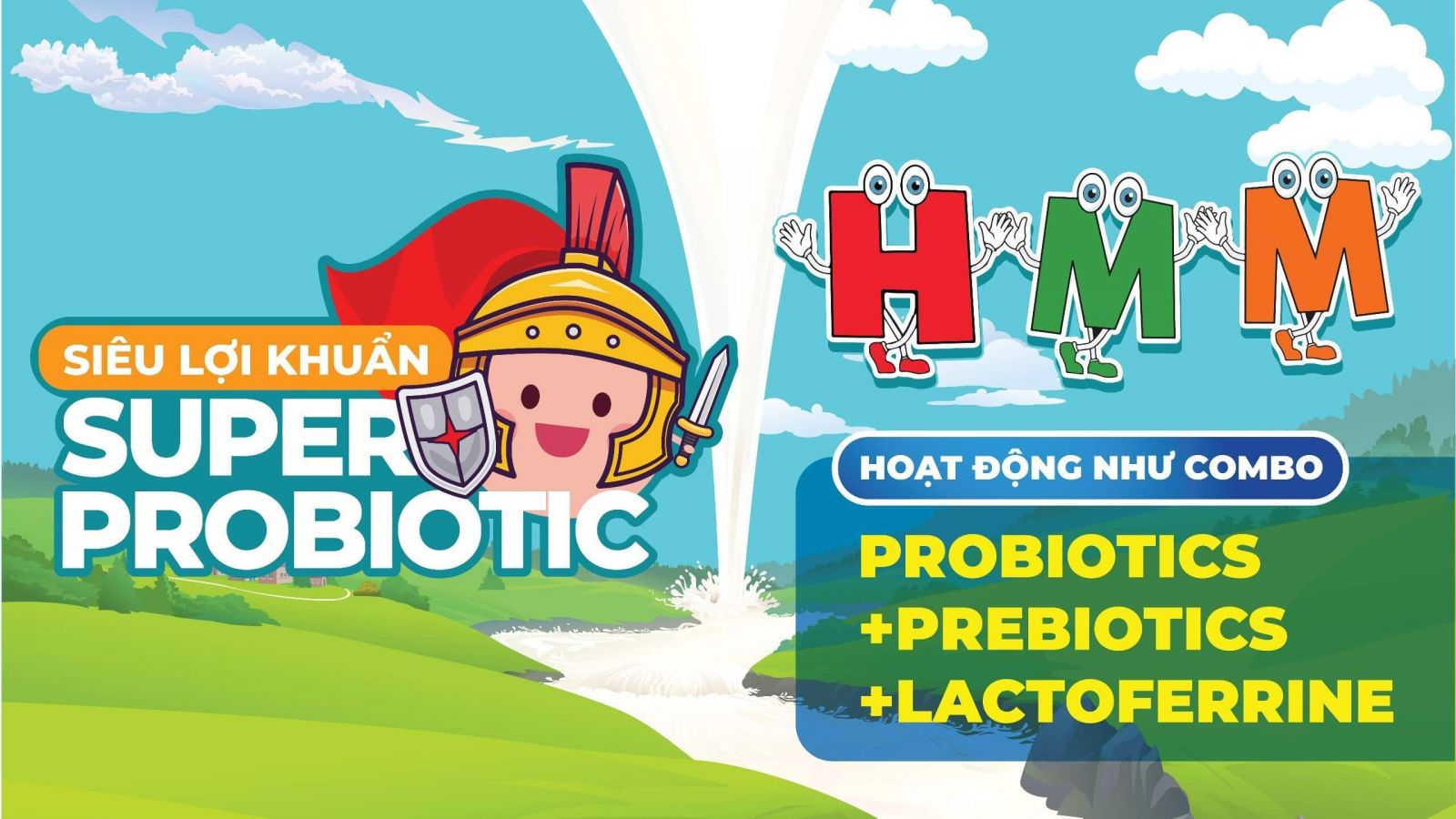 HMM – Lợi khuẩn hỗ trợ hệ tiêu hóa và giúp tăng cân ở trẻ nhỏ