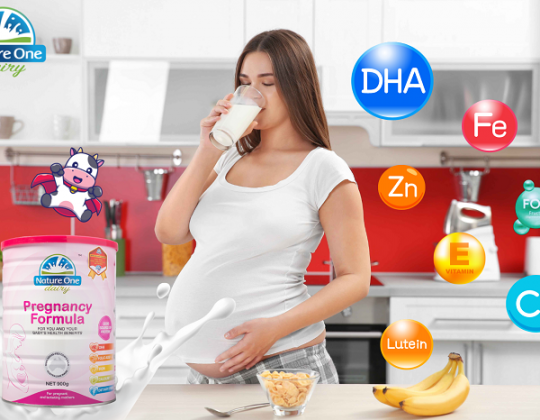 Sữa bầu Nature One cung cấp hàm lượng DHA cao – Giúp bé phát triển trí não vượt trội ngay từ khi còn trong bụng mẹ