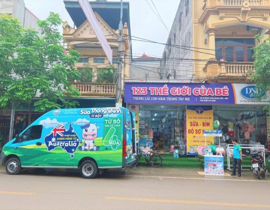 “Chiến binh” Xe Bò Xanh của Nature One Dairy ghé thăm các đối tác chiến lược tại Vĩnh Phúc