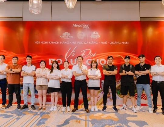 Nature One Dairy tham dự hội nghị khách hàng khu vực Huế - Đà Nẵng - Quảng Nam của MegaSun Group