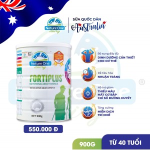 Nature One Dairy Fortiplus - Sữa công thức dành cho người từ 40 tuổi (900g)