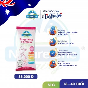 Sữa bầu Nature One Dairy Pregnancy Formula (Gói 51g)