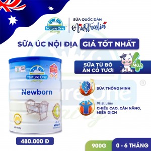 Nature One Dairy số 1 - Sữa Úc nội địa giá tốt nhất cho bé từ 0 - 6 tháng tuổi