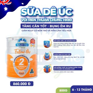 Sữa dê Nature One Dairy Goat 2 cho bé từ 6-12 tháng tuổi