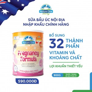Sữa bầu Nature One Dairy Pregnancy Formula 900g