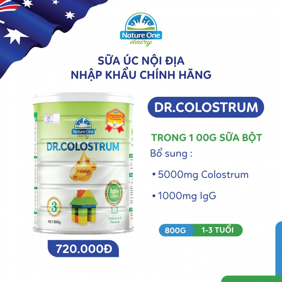 Sữa Dr.Colostrum số 3 cho trẻ từ 1-3 tuổi