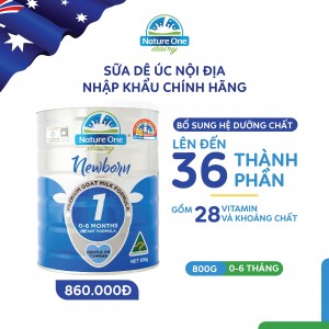 Sữa dê Nature One Dairy Goat 1 cho bé từ 0-6 tháng tuổi