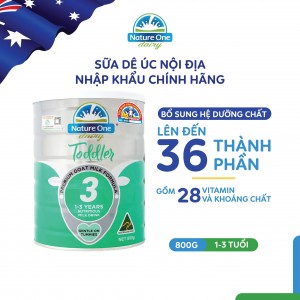 Sữa dê Nature One Dairy Goat 3 cho bé từ 1-3 tuổi