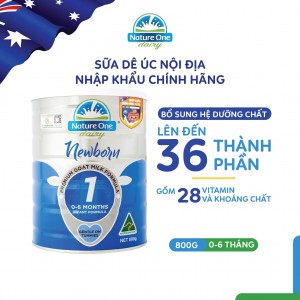 Sữa dê Nature One Dairy Goat 1 cho bé từ 0-6 tháng tuổi