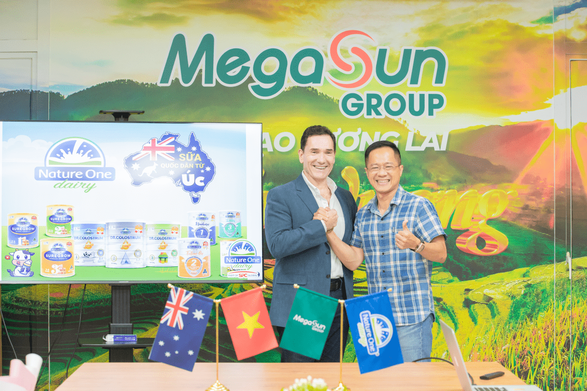 CEO Nature One Dairy – Úc đến Việt Nam, củng cố hợp tác chiến lược cùng MegaSun Group