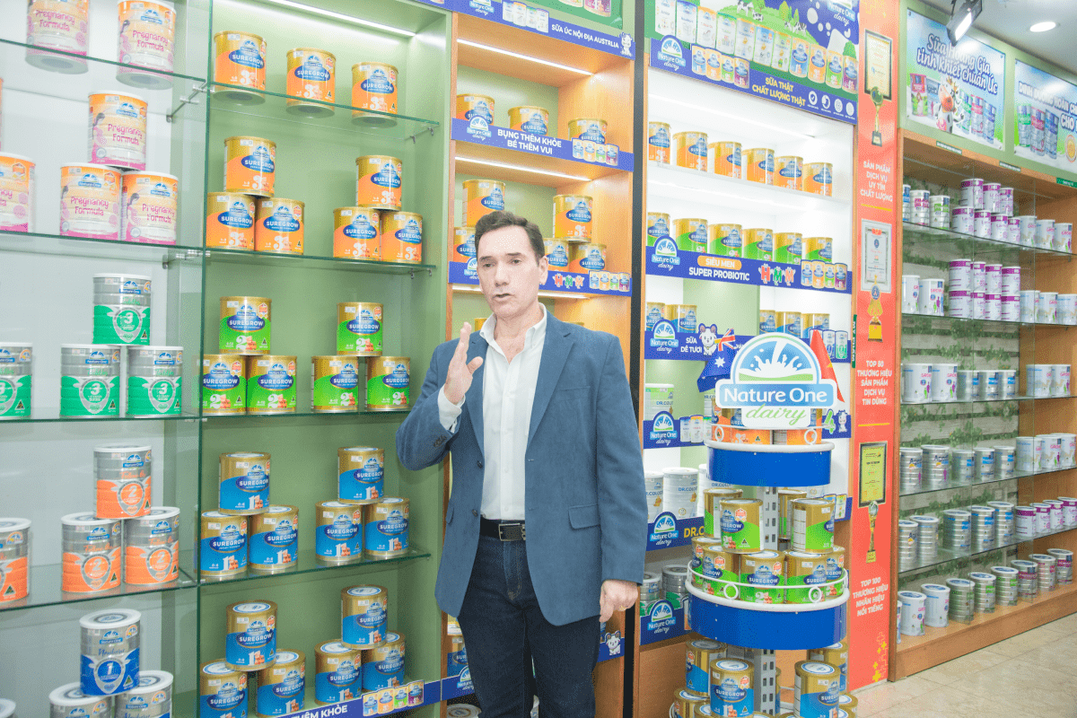 CEO Nature One Dairy – Úc đến Việt Nam, củng cố hợp tác chiến lược cùng MegaSun Group
