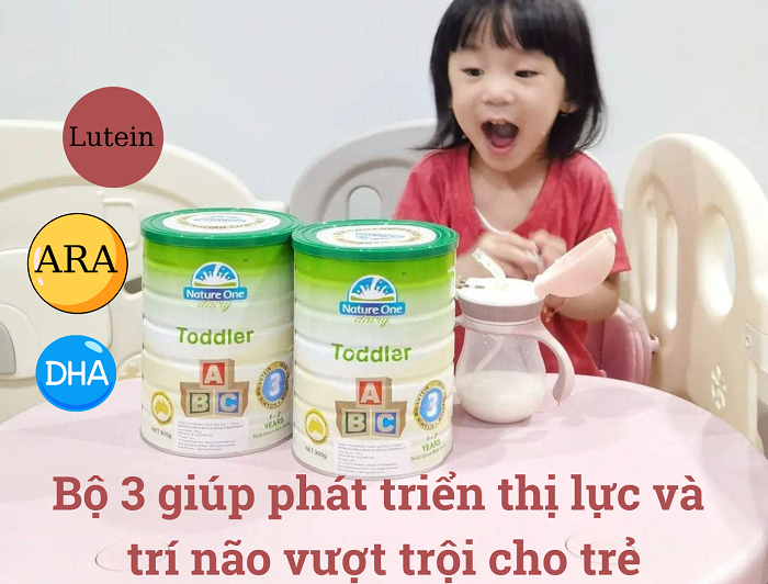Kết hợp bổ sung DHA + ARA + cho công dụng tuyệt vời đối với trẻ