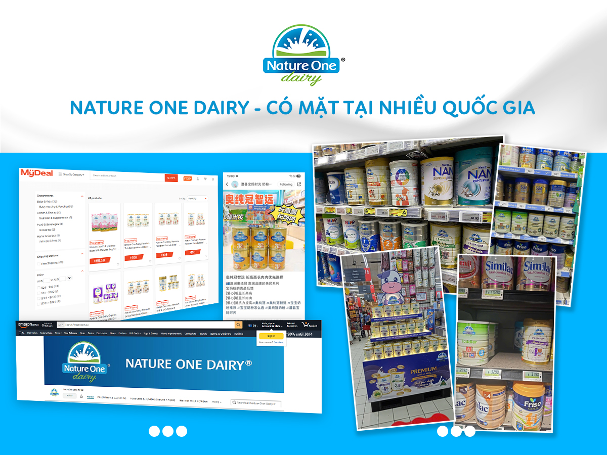 Quy mô thương hiệu Nature One Dairy