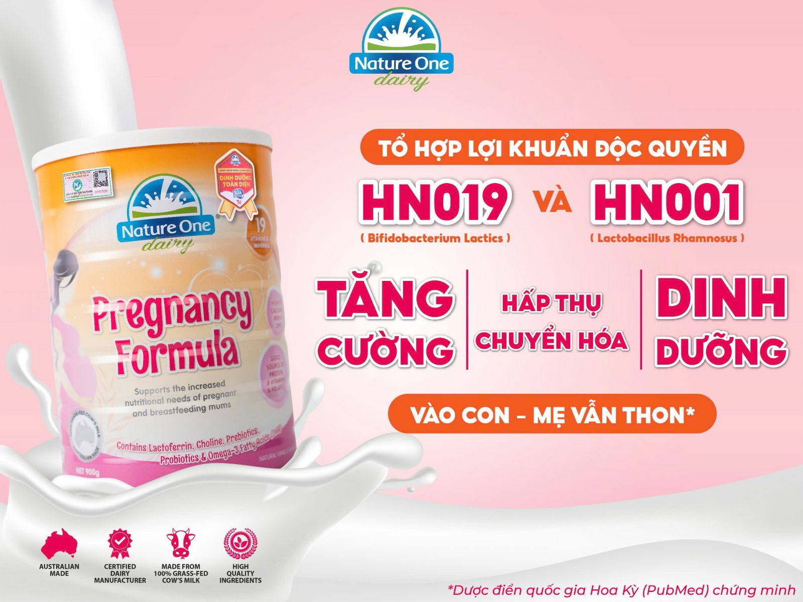 Nature One Dairy Pregnancy Formula 900g