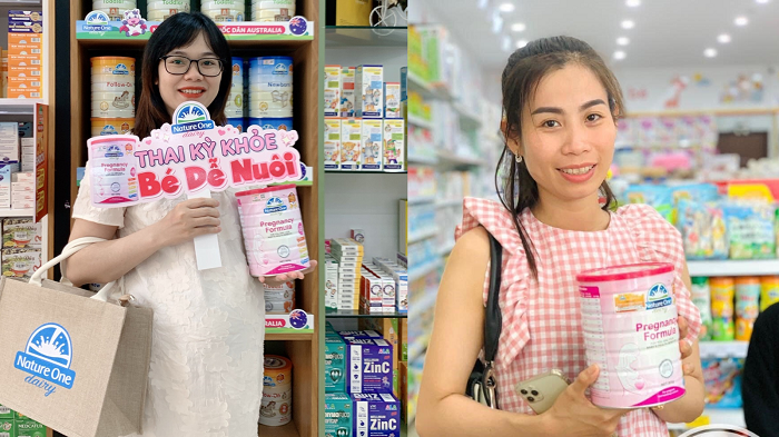 Sữa bầu Nature One Dairy lựa chọn hoàn hảo cho mẹ: Thai kỳ khỏe - bé dễ nuôi