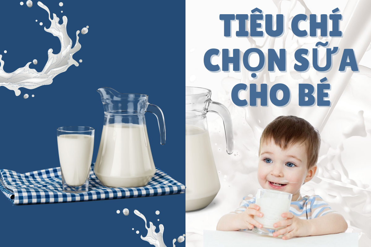 Tiêu chí chọn sữa mát cho bé
